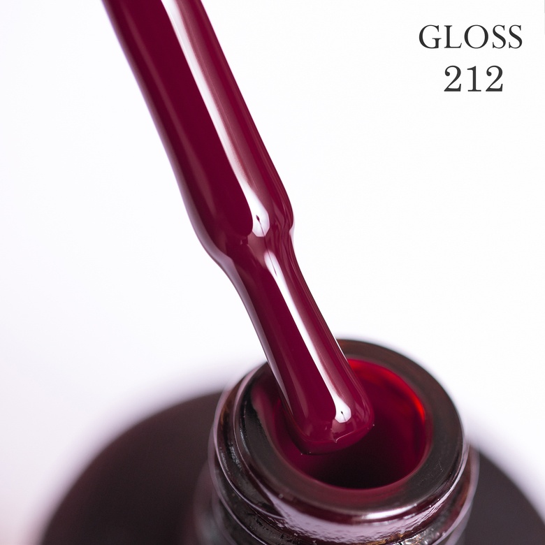 Gel polish GLOSS 212 (wine), 11 ml