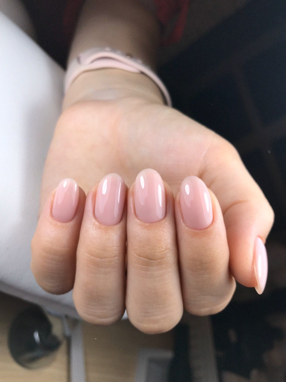     Educational nail technician guide showing proper gel manicure preparation and adhesion steps