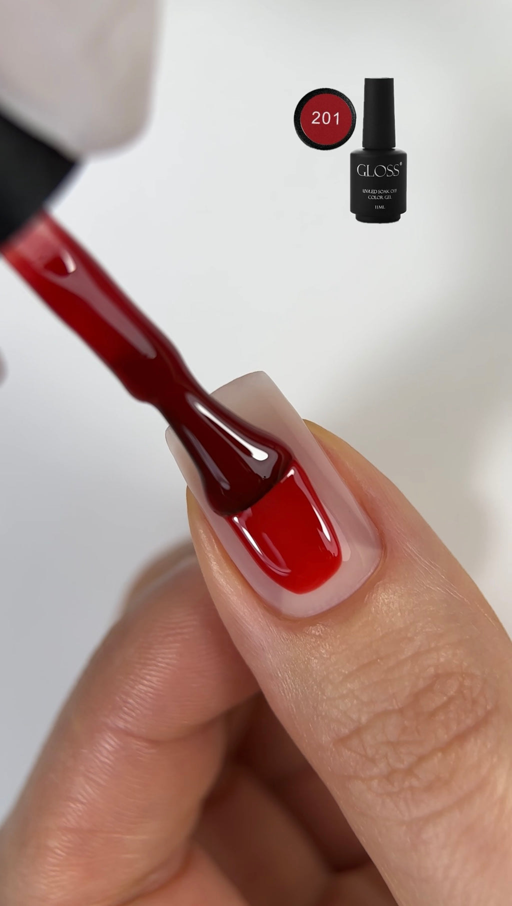 Red Gel Polish