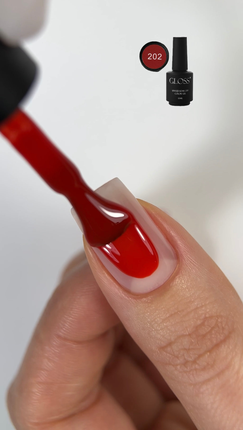 Red Gel Polish