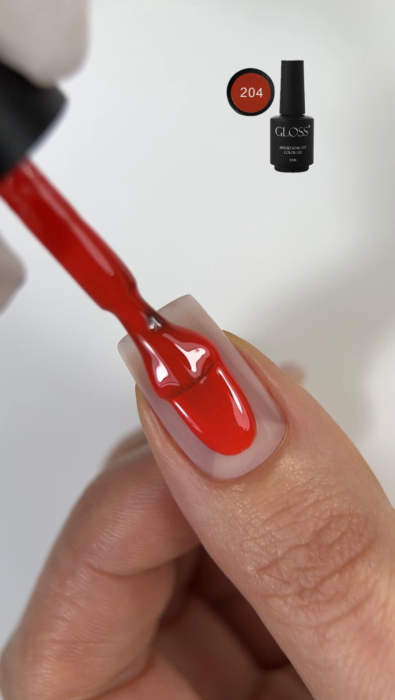 Red Gel Polish