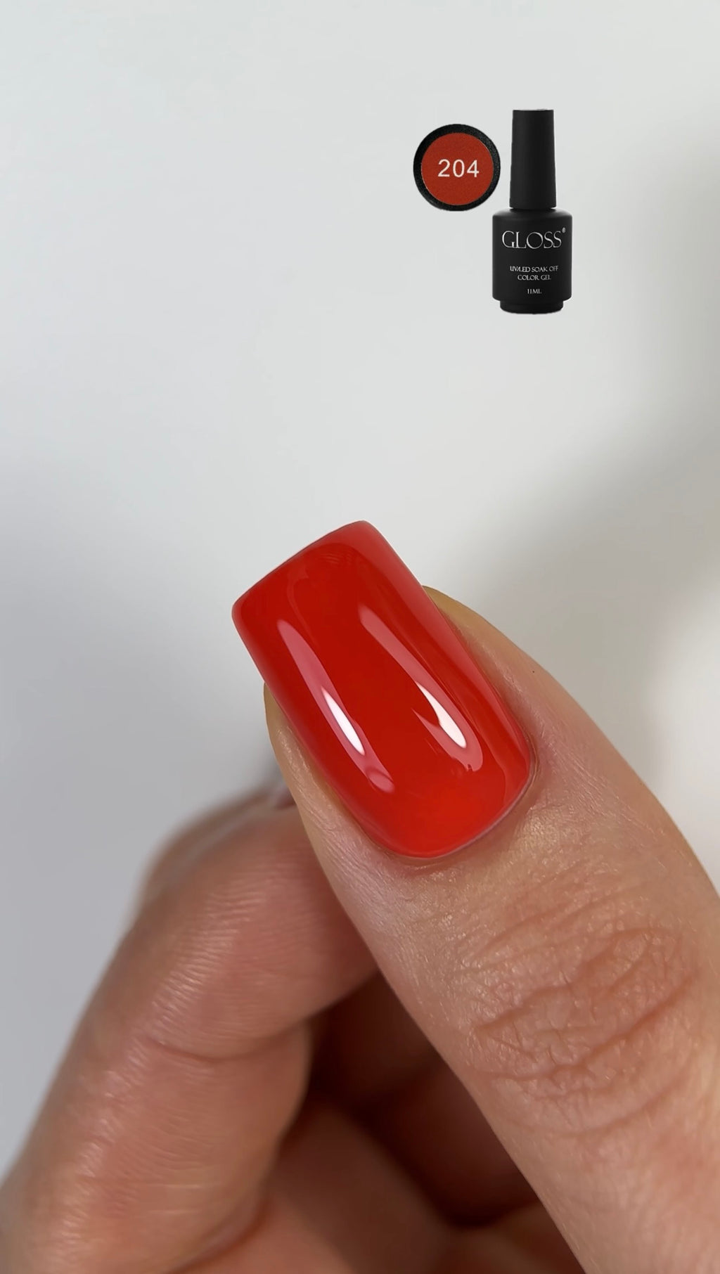 Red Gel Polish