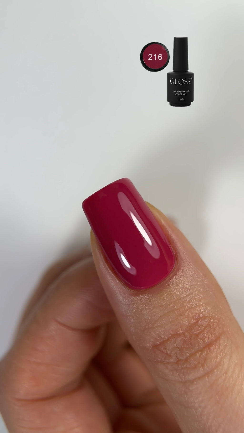 Red Gel Polish