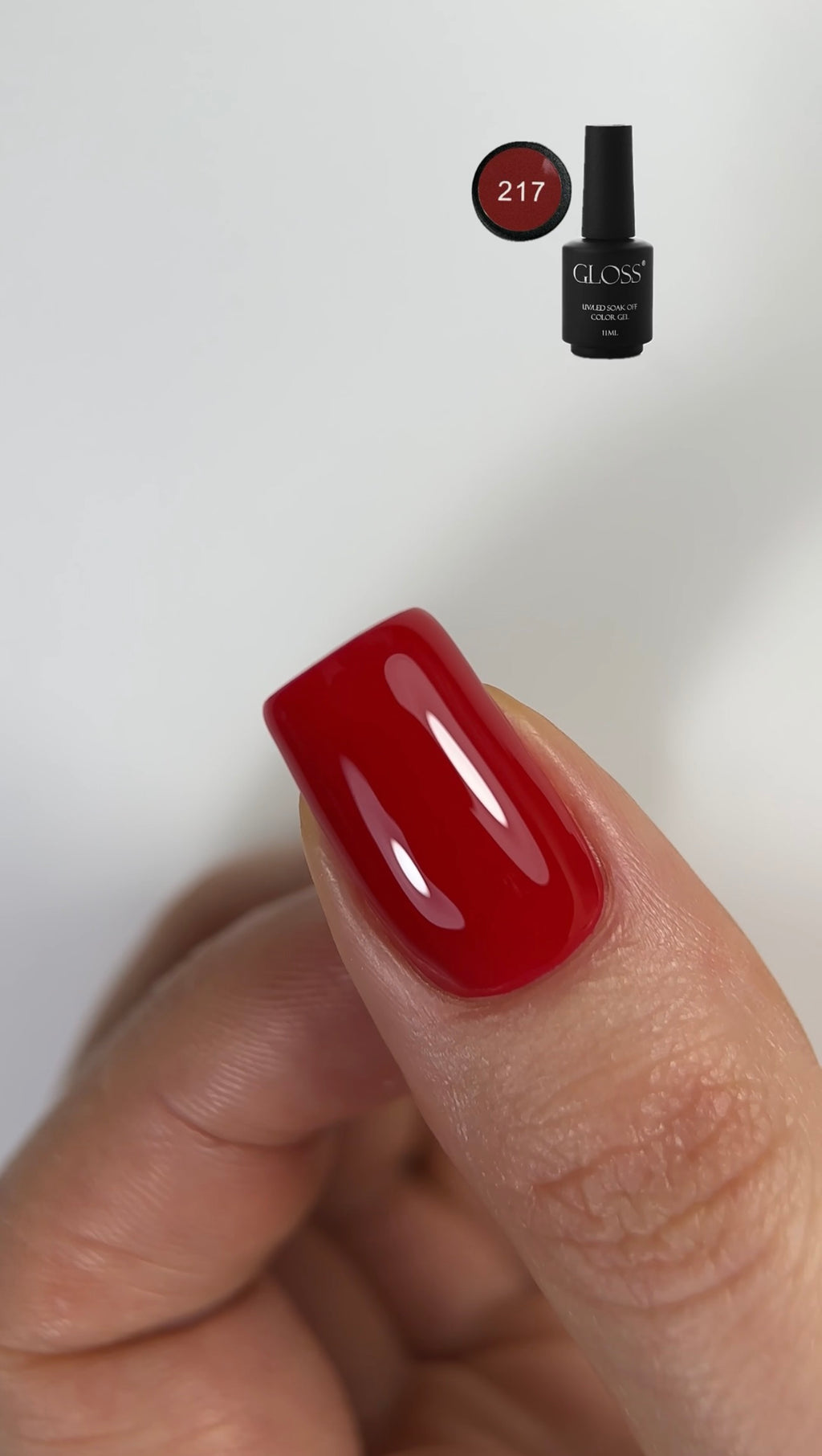 Red Gel Polish