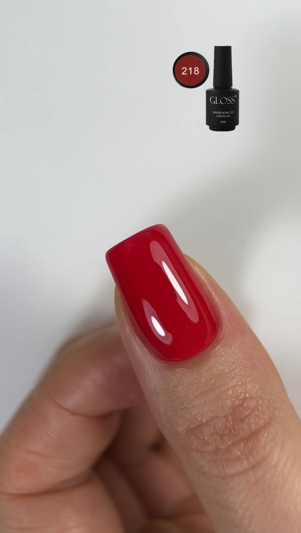 Red Gel Polish