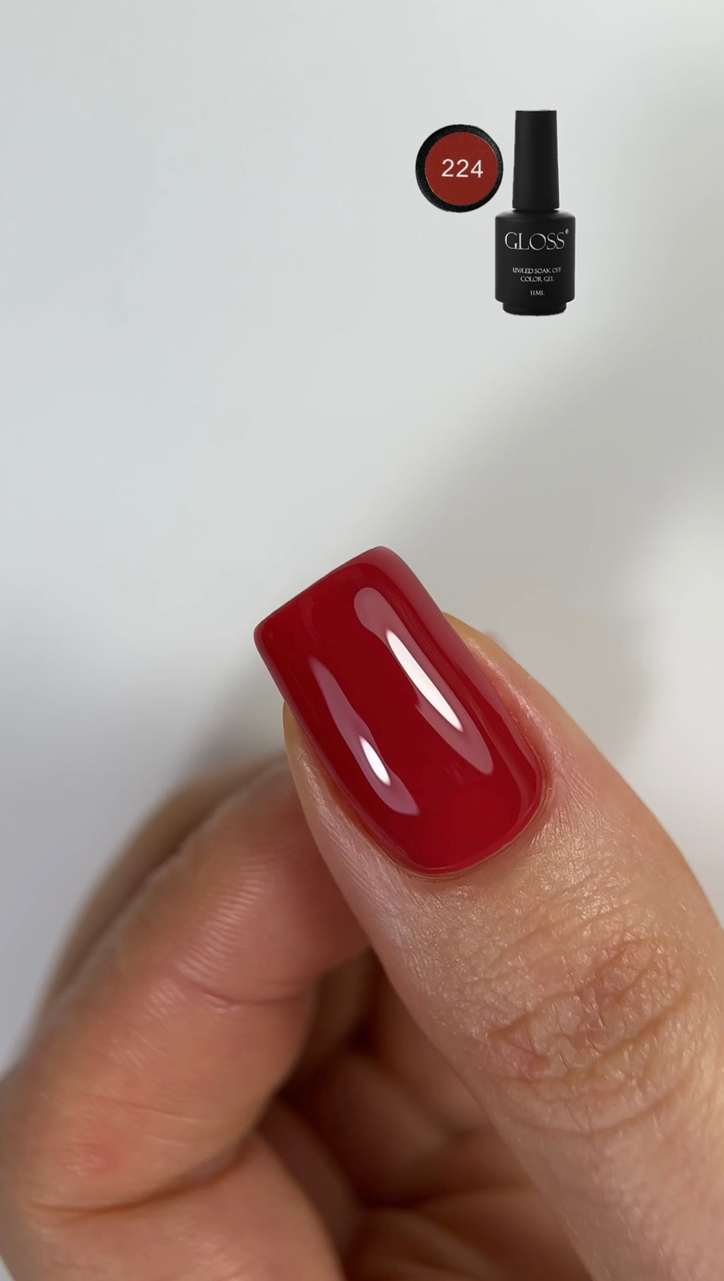 Red Gel Polish