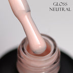 GLOSS Premium French Base Neutral 11ml — sheer neutral for clean french nail look