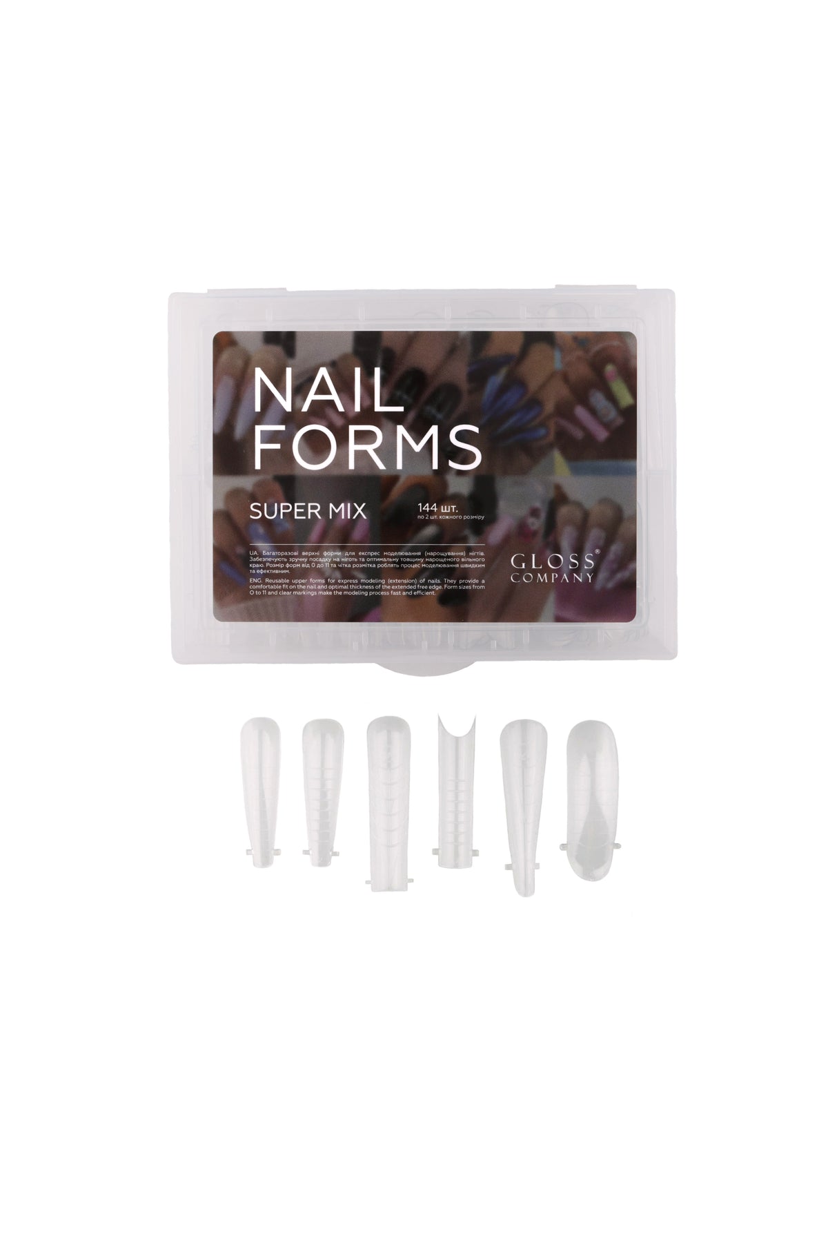 Nail Extension Dual Forms
