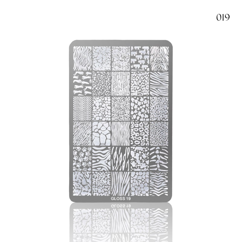 Stamping plate GLOSS 19