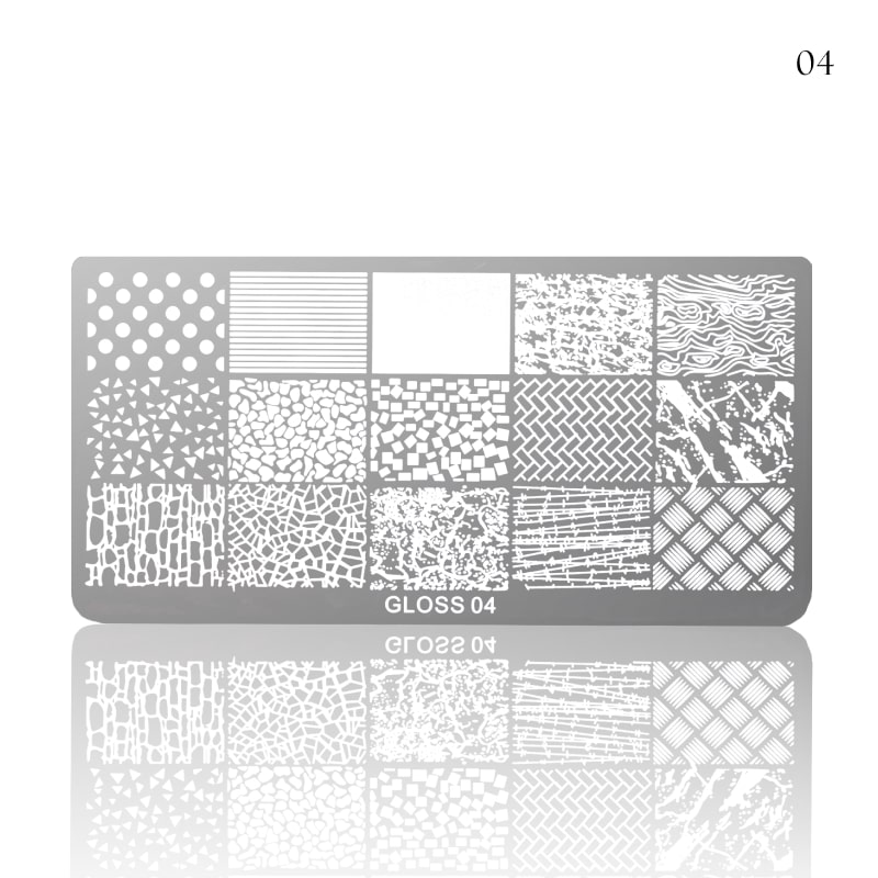 Stamping plate GLOSS 04